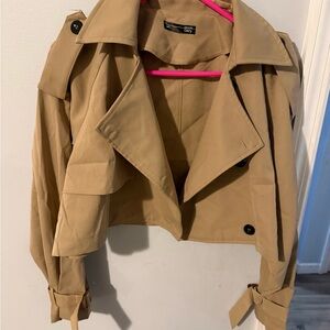 DKNY Women's Beige Trench Coat